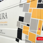 Marquage véhicule réalisé pour Moura Rénovation & Décoration.